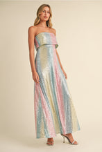 Load image into Gallery viewer, Sequin tube maxi dress
