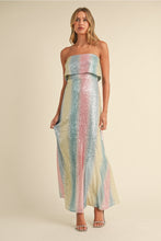 Load image into Gallery viewer, Sequin tube maxi dress
